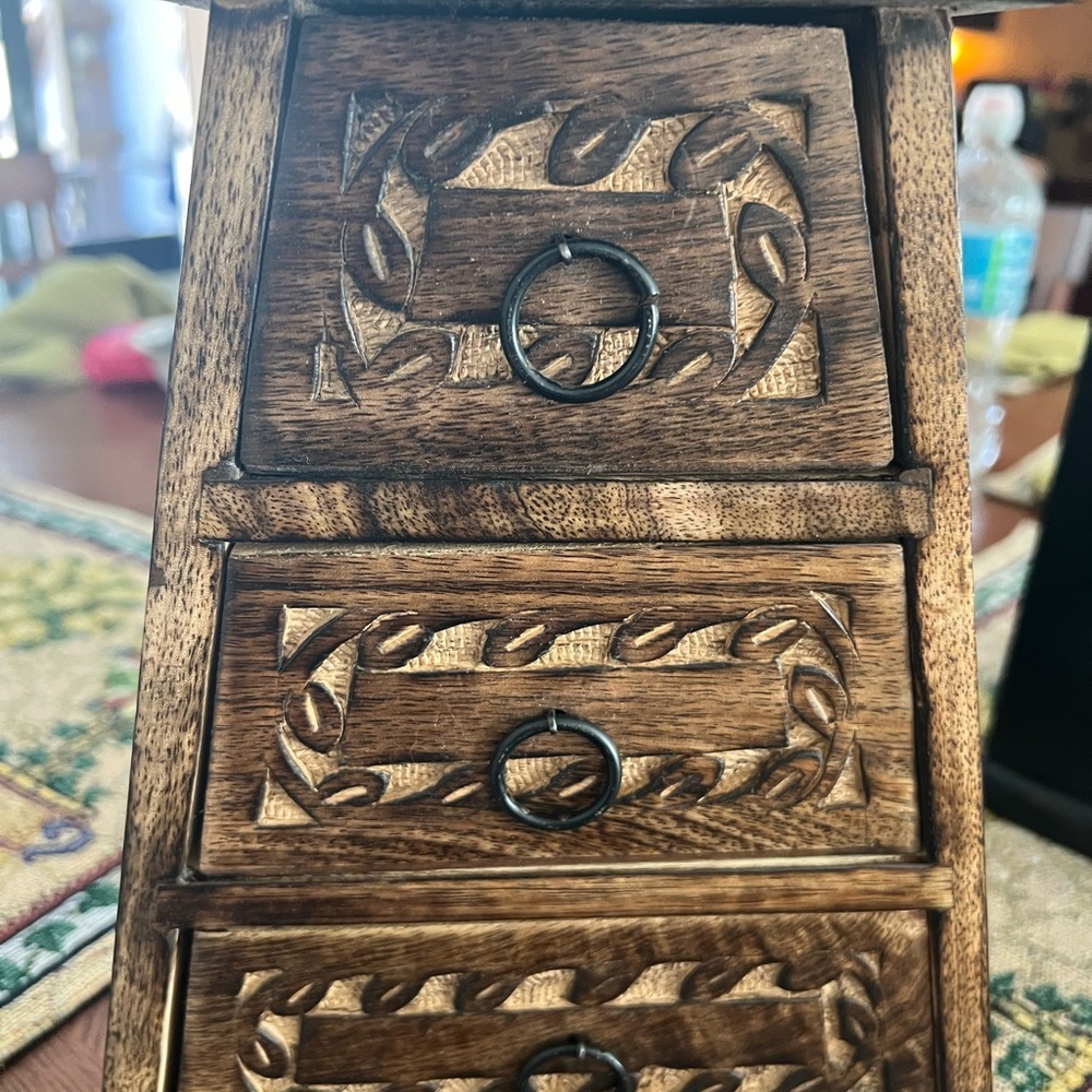 Wooden chest